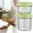 thumbnail image 2 of Kitchen Essentials Double Layer Breakfast Cup with Lid and Spoon Perfect for Outdoor Use By Students and The Salad Cup Has A Lid, 2 of 9