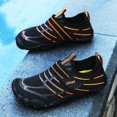 thumbnail image 5 of AUDeals Water Shoes for Women and Men Quick Dry Aqua Socks Wide Toe Slip On Barefoot Shoes for Beach Pool Hiking (Black, 6), 5 of 7