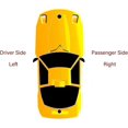 thumbnail image 3 of ORUYROP Side Mirror Replacement Glass fit for Volkswagen VW Passat Rabbit Jetta Eos R32 GTI Driver Left Side LH Flat Non Heated, Including Adhesive Pads, 3 of 7