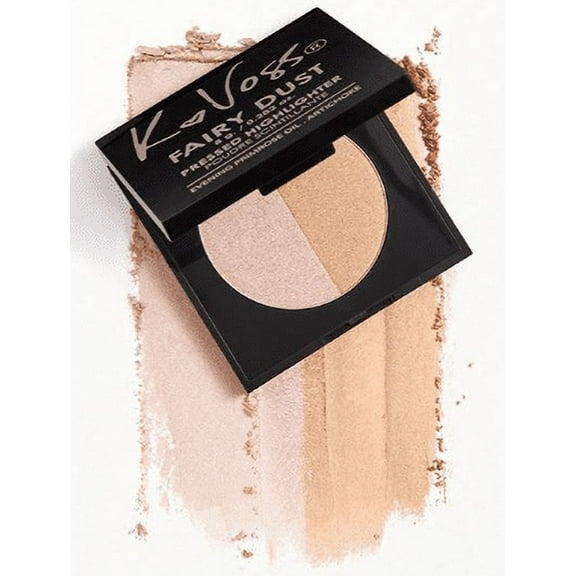KVOSSNYC FAIRY DUST Deluxe Pressed Highlighter in Moonlight & Starkissed Palette