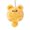 B, variant on Stress Relief Plush Ball, Cute Squeeze Stuffed Doll Pendant Soft Cuddly Animal Figure Hanging Keychain Desk Ornament Portable Comfort Toy Decompression Gift
