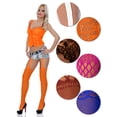 thumbnail image 3 of Medias de red Skylety para mujer, talla grande, 6 pares, 3 of 6