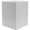 White Square, variant on Matte Black Round Compact Trash Can Mini, 2 Gallons / 7.5L Garbage Bin, Tiny Wastebasket for Bathrooms, Office, Under Desk, Bedroom, Laundry Room, Kitchen, Kids Room, and Dorm