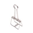 thumbnail image 1 of Becaristey Multi-size Colorful Hollow Out Binder Notes Clips Letter Paper Clip Office simver M 1Set, 1 of 6