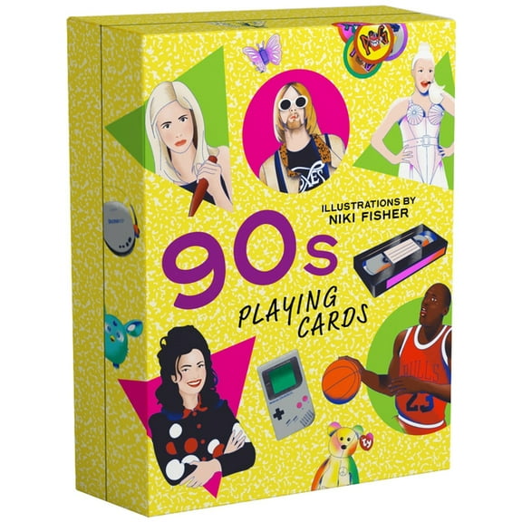 90s Playing Cards : Featuring the Decade's Most Iconic People, Objects, and Moments (Other)