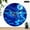 10x10in, variant on Patifu Moonlight Dolphins Glowing Waves Round Wooden Wall Clock 10 Inch Silent Sweep Movement 12x12in