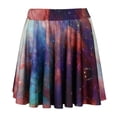 thumbnail image 2 of Minifalda plisada Hugo Vestido gráfico de noche estrellada 2 de cintura alta para mujer y niña, 2 of 10