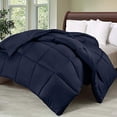 thumbnail image 4 of Utopia Bedding Comforter Duvet Insert - Quilted Comforter with Corner Tabs - Box Stitched Down Alternative Comforter (Queen, Navy), 4 of 5