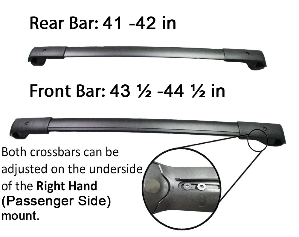 BRIGHTLINES Aero Roof Rack Cross Bars Compatible with Jeep Cherokee 2014-2023 for Kayak Luggage Ski Bike Carrier, a Set of 2pcs, Black Aluminum Top Cargo Rack