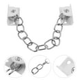 thumbnail image 1 of Mobutofu Stable Door Chain 1Pcs with Brushed Finish for Home Security, 1 of 8