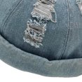 thumbnail image 7 of Lshunze Cotton Denim Distressed Bucket Hat for Women Men Unisex Summer Beach Travel Wide Brim Distressed Sun Hat Lightweight Packable Outdoor Sun Cap, 7 of 7