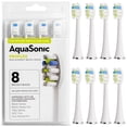 thumbnail image 1 of AquaSonic ProFlex White Brush Heads - 8 Pack, 1 of 4