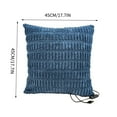 thumbnail image 3 of Eolstice USB Electric Heated Pillow Cover, 5 Heat Settings Timer Function, Body Warmer for Sofa, Bed, Office Chair, Comfort Control, 3 of 6