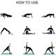 thumbnail image 5 of Bloque de yoga: superficie suave y antideslizante para yoga, pilates y meditación., 5 of 5