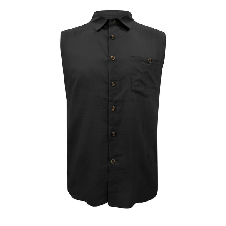 Mens Dress Shirts Black Dress Shirts for Men Men's Summer Cotton