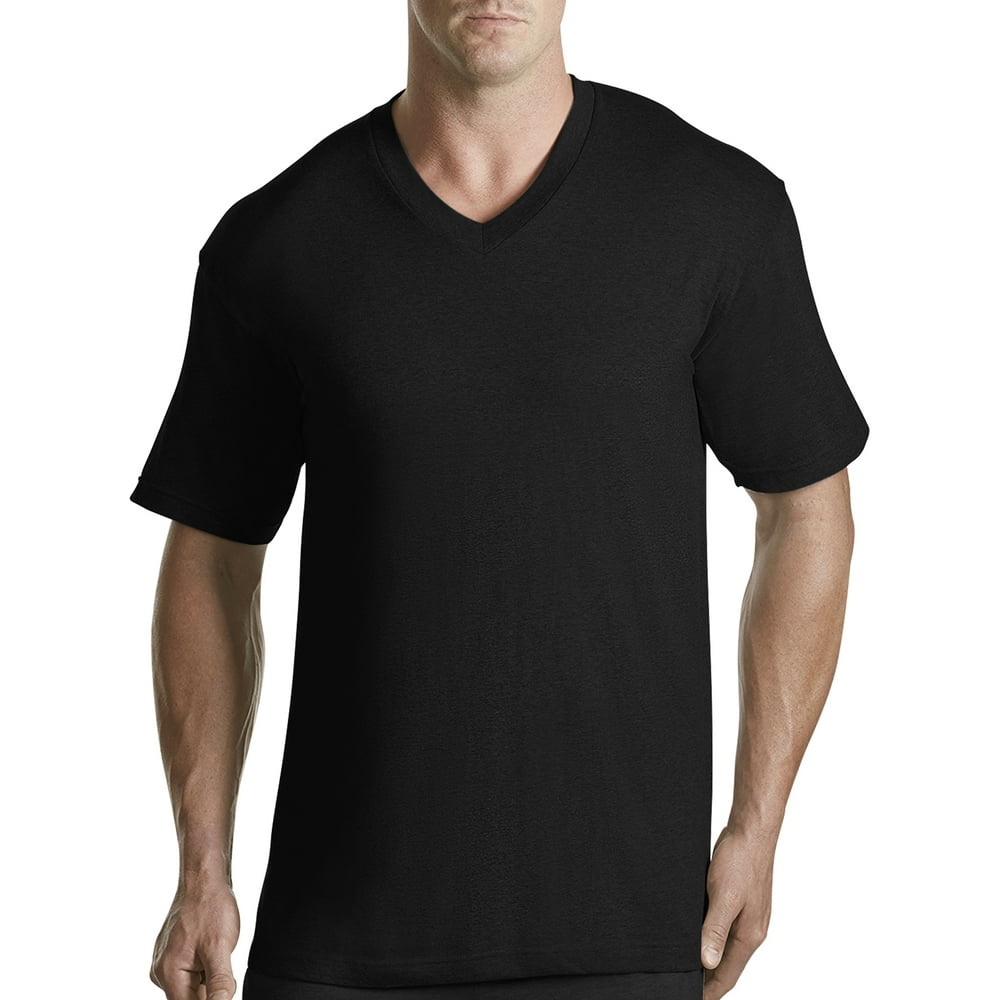 Canyon Ridge - Big Men's 3 pack V-Neck T-Shirts, Up to 6XL - Walmart ...
