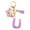 U Deals Black&Friday, variant on OEFNTAC Keychain Keychains for Keys 26 Letter Purple Cute Key Chain for Wallet Backpack Bag Ideal Christmas gift