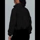 thumbnail image 4 of Chaquetas de Forro para Mujer, Sudaderas Extragrandes con Cremallera, Ropa de Invierno, Conjuntos de Larga y Corte Corto para Otoño. Negro XL, 4 of 9