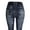 Navy, variant on up to 20% off! Hontri Women's Jeans Sale Nine-Minute Coloured Super Women's Slim Pants Hip-up Bottom Bomb Jeans Pants Pants, Hot Pink M