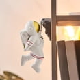 thumbnail image 2 of 2x Decorative Resin Astronaut Figurines Outer Space Bedroom Shelf Wall Decor Sunnimix none, 2 of 5