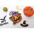 thumbnail image 3 of Cross Stitch Kit Plastic Canvas Halloween Pumpkin P-313 / SR-313 by MP Studia Orange, 3 of 10