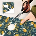 thumbnail image 6 of Yayeee Faucet Mat for Kitchen Sink 14.7" Diatomite Long Splash Guard Pad, Blue Lemons, 6 of 7