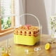 thumbnail image 3 of Enrejado de hielo, bandeja de cubitos de hielo, bandejas de hielo, máquina para hacer hielo de fácil prensado, molde para hielo, bandejas de hielo para congelar, con contenedor, portátil, con asa, fác, 3 of 7