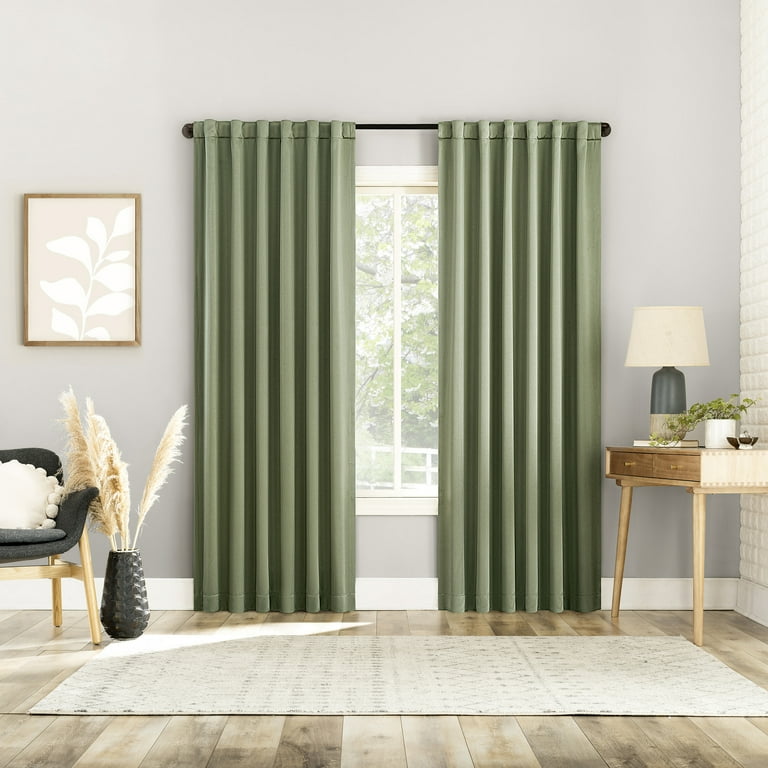 100 Blackout Back Tab Curtain Panel