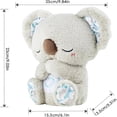 thumbnail image 3 of Koala Peluche Que respiras, Koala Dreams para Ansiedad,Nutria para Dormir con Música Y Luces, Peluche para la ansiedad Que respiras - Juguetes de Peluche para Dormir (Koala Rosa), 3 of 3