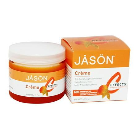 Jason C-effets pur Crème naturelle - 2 Oz, 3 Pack