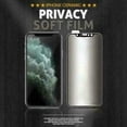 thumbnail image 2 of for iPhone 12 Mini Pro 11 Pro Max XS XR X 7 8 Ceramic Privacy Soft Film,Privacy Full Covered Soft Anti Spy Screen Protector Film,HD/Matte Black Matte Black For iPhone XS Max, 2 of 7