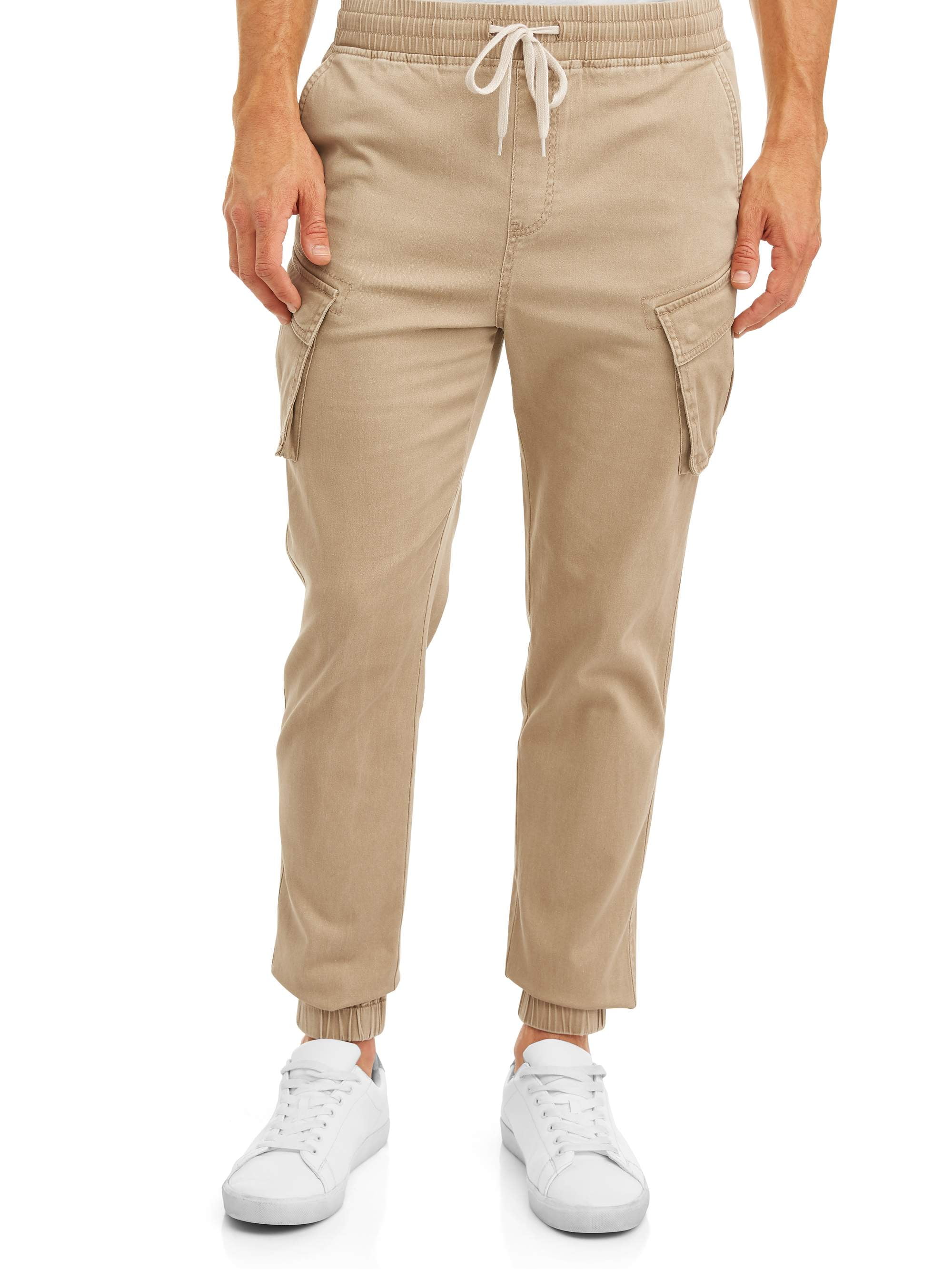 cargo twill joggers