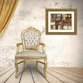 thumbnail image 3 of Haynes, Smith 32x25 Gold Ornate Wood Framed with Double Matting Museum Art Print Titled - Geometric Fluidity 1, 3 of 4