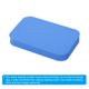 thumbnail image 5 of Esponja de limpieza de goma para palas de ping pong Uxcell, paquete de 2, color azul, 5 of 6