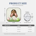 thumbnail image 3 of Balery Brown Bunny Bottom And Easter Eggs Sun Shield 2 Pack For Car Front Windows Foldable Sun Visor Protector Blocks Max Uv Rays And Keeps Your Vehicle Cool For Most Sedans Suv Truck, 3 of 7