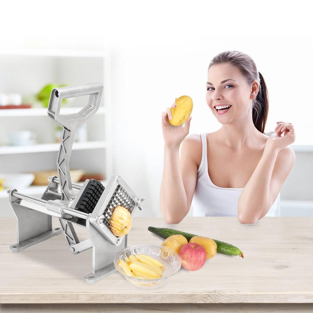 Vertical French Fries Cutter with Three 3/8 & 1/4 & 1/2 Blades - Bed  Bath & Beyond - 31126495