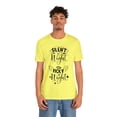 thumbnail image 5 of Silent Night Holly Night Unisex Christmas Classic Jersey Short Sleeve Tee, 5 of 10