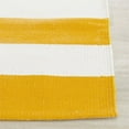 thumbnail image 2 of Safavieh Montauk 2'3" X 8' Hand Woven Cotton Rug in Yellow and Ivory, 2 of 2