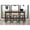 Black+Brown, variant on 2 Bar Stools with 2-Tone Finish / For Dining Room Use