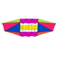 thumbnail image 2 of Cometa deportiva multicolor, juguete de playa deportivo fácil de volar, cometa voladora de ocio 250 cm x 80 cm estereoscópica para viajes al jardín al CUTICAT cometa al aire libre, 2 of 8