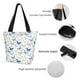 thumbnail image 4 of Fotbe Butterfly Bolsa de Playa con Estampado, Bolsa de Hombro, Bolsa de Mano Espaciosa, Bolsa de Viaje Ligera, Bolsa de Compras Versátil, 4 of 6