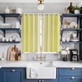 thumbnail image 2 of Curtains 84 Inches Long 2 Panels, Yellow Beige Striped Grommets Window Treatment Curtain, Modern Farmhouse Retro Lines Thermal Curtains Drapes for Living Room/Bathroom, 2 of 9