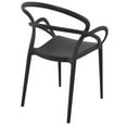 thumbnail image 3 of Compamia Mila Dining Arm Chair in Black, 3 of 11