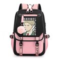 thumbnail image 1 of SpyXFamily Anya Forget Anime Backpack Girl KawaiiM Pink21, 1 of 5
