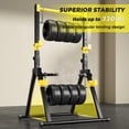 thumbnail image 4 of Foldable Power Tower Pull Up Dip Station,Home Gym Strength Training Equipment,Adjustable Multifunction Workout Pull Up Tower Station,Triangular Design, 4 of 9