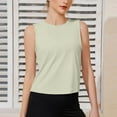 thumbnail image 2 of Timegard Workout Tops for Women Crop Tank Top Quick Dry Loose Athletic Gym Yoga Top Sleeveless Shirts, 2 of 7