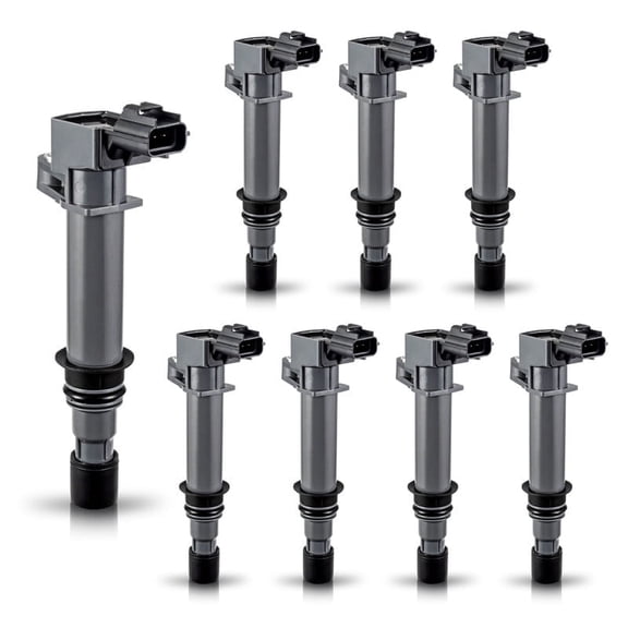 Set of 8 ISA Ignition Coil Pack For Dodge Ram 1500 4.7 Jeep Mitsubishi Dakota Durango Commander Grand Cherokee Raider 4.7L V8 Replacement for UF270