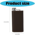 thumbnail image 5 of Compact Nonrust Steel Miniature Flasks Leak Proof Design Portable Liquor ContainPerfect For Everyday Carry Outdoor Activity, 5 of 14