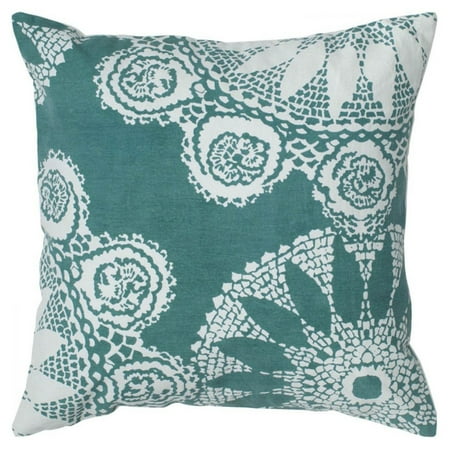 Rizzy Home medallion18" x 18"Cotton decorative filled pillow