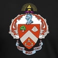 thumbnail image 3 of CafePress - Triangle Coat Of Arms T Shirt - Mens Tri-blend T-Shirt, 3 of 4